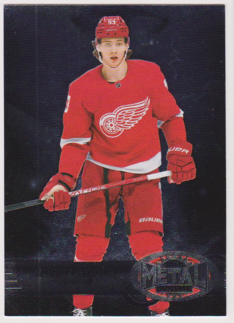2021-22 Metal Universe '97-98 Retro Rookies #R45 Moritz Seider (image for) 2021-22 Metal Universe '97-98 Retro Rookies #R45 Moritz Seider