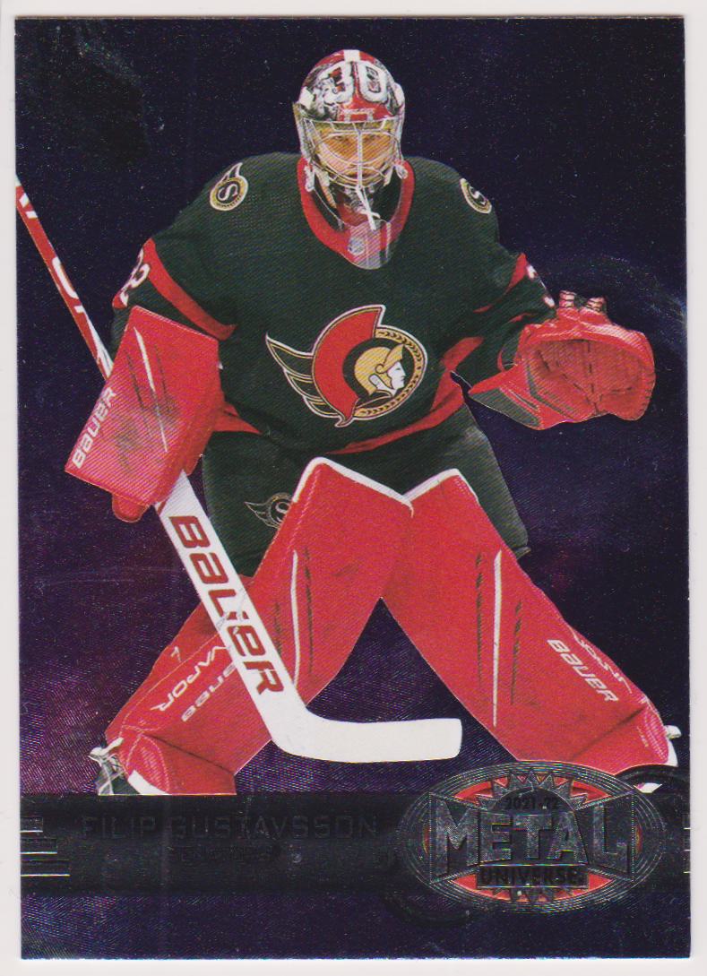 2021-22 Metal Universe '97-98 Retro Rookies #R13 F. Gustavsson (image for) 2021-22 Metal Universe '97-98 Retro Rookies #R13 F. Gustavsson