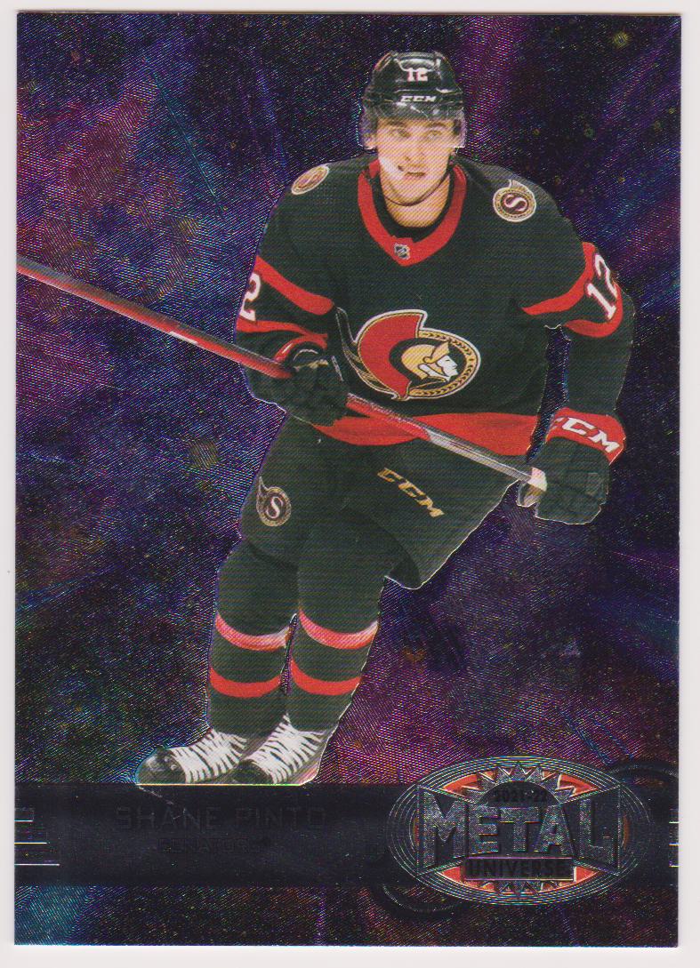2021-22 Metal Universe '97-98 Retro Rookies #R34 Shane Pinto (image for) 2021-22 Metal Universe '97-98 Retro Rookies #R34 Shane Pinto