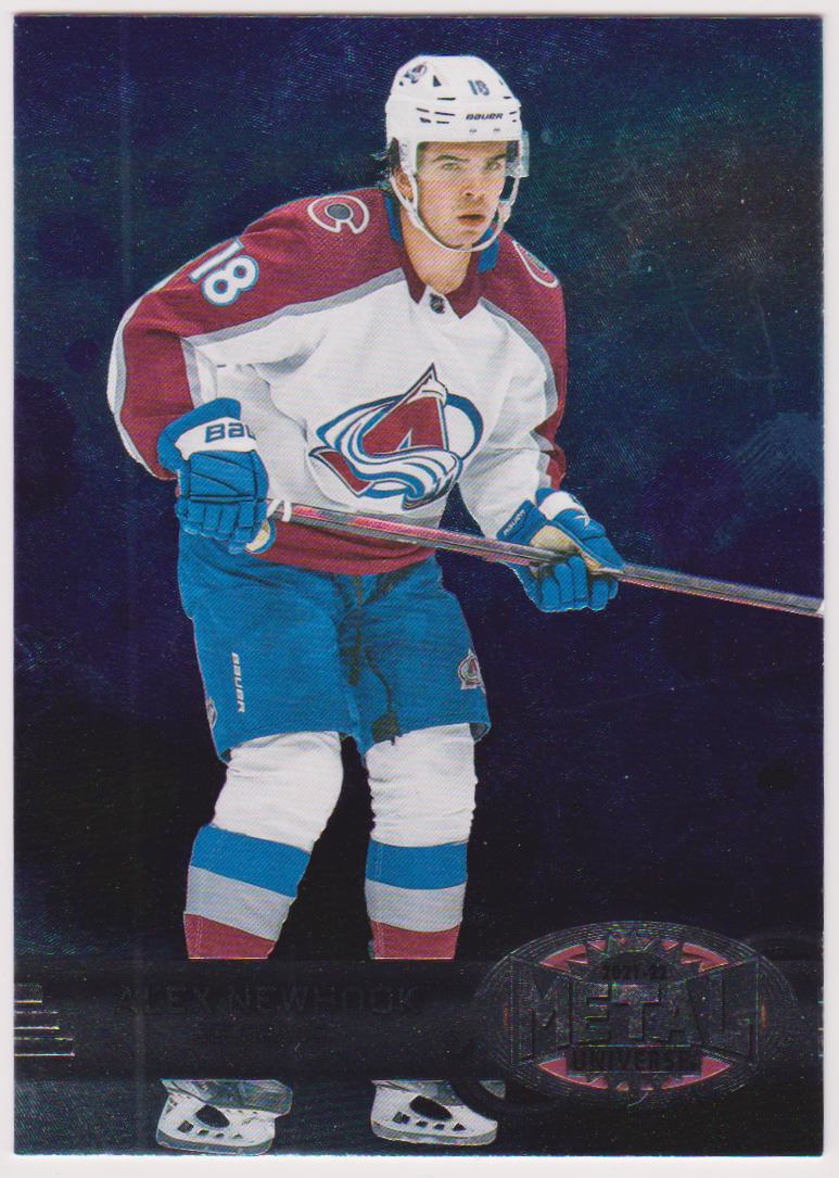 2021-22 Metal Universe '97-98 Retro Rookies #R20 Alex Newhook (image for) 2021-22 Metal Universe '97-98 Retro Rookies #R20 Alex Newhook