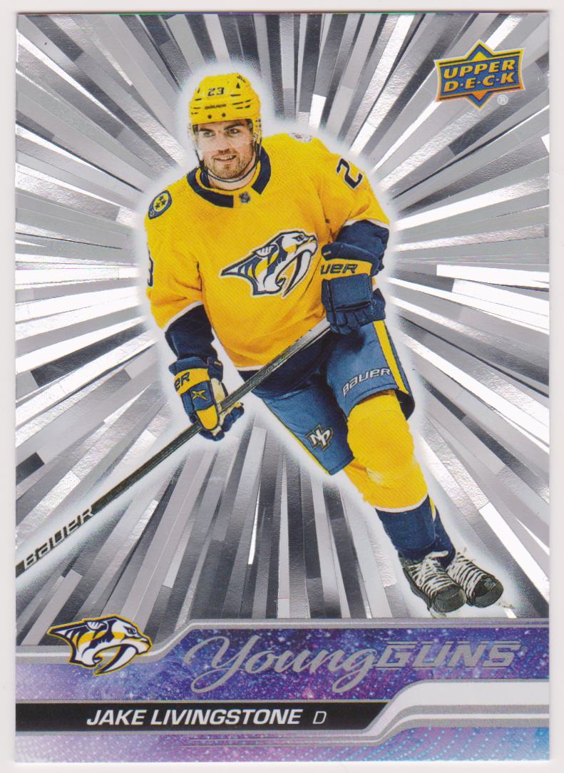(image for) 2023-24 Upper Deck Outburst Silver #245 Jake Livingstone YG