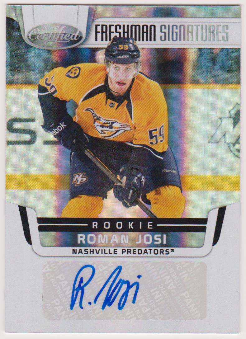 (image for) 2011-12 Certified #234 Roman Josi AUTO RC