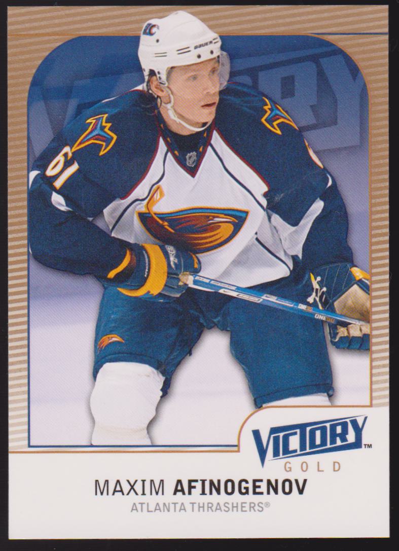 (image for) 2009-10 Upper Deck Victory Gold #254 Maxim Afinogenov