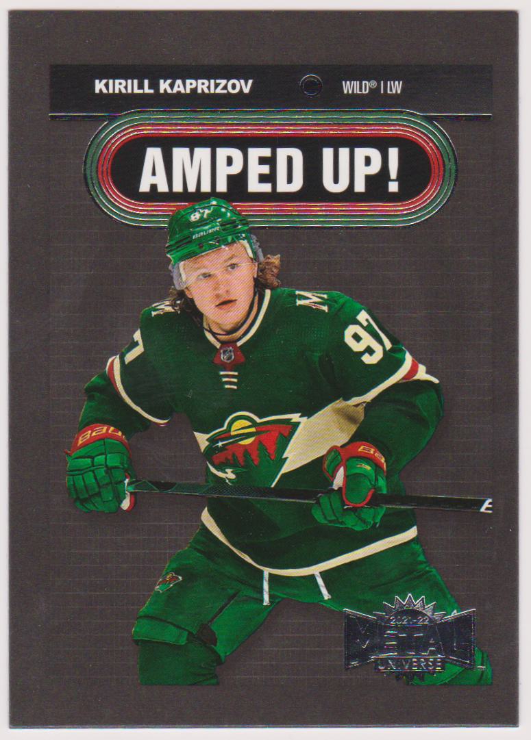 (image for) 2021-22 Metal Universe Amped Up #AU8 Kirill Kaprizov