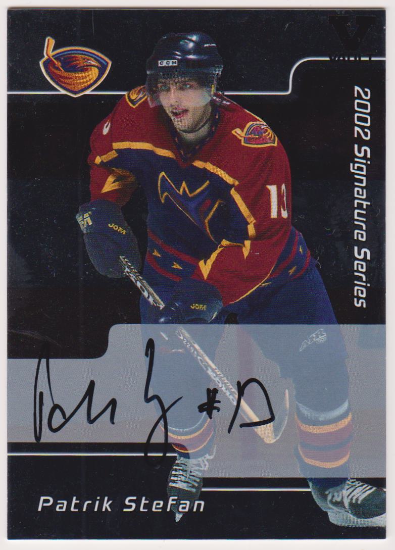 (image for) 2001-02 BAP Signature Series Autographs #2 Patrik Stefan VAULT