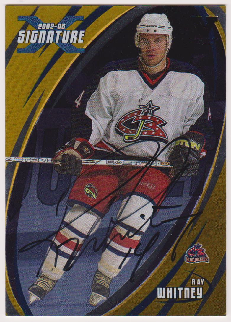 2002-03 BAP Signature Series Autographs Gold #45 Ray Whitney (image for) 2002-03 BAP Signature Series Autographs Gold #45 Ray Whitney