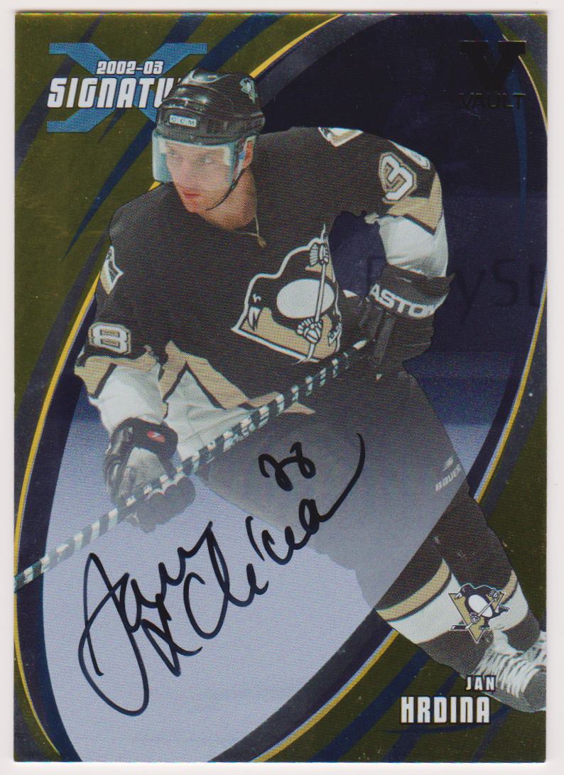 2002-03 BAP Signature Series Autographs Gold #114 Jan Hrdina (image for) 2002-03 BAP Signature Series Autographs Gold #114 Jan Hrdina