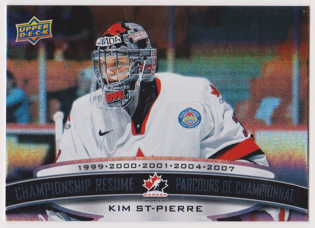(image for) 2022-23 Tim Hortons Legends Championship Resume #CR14 St-Pierre