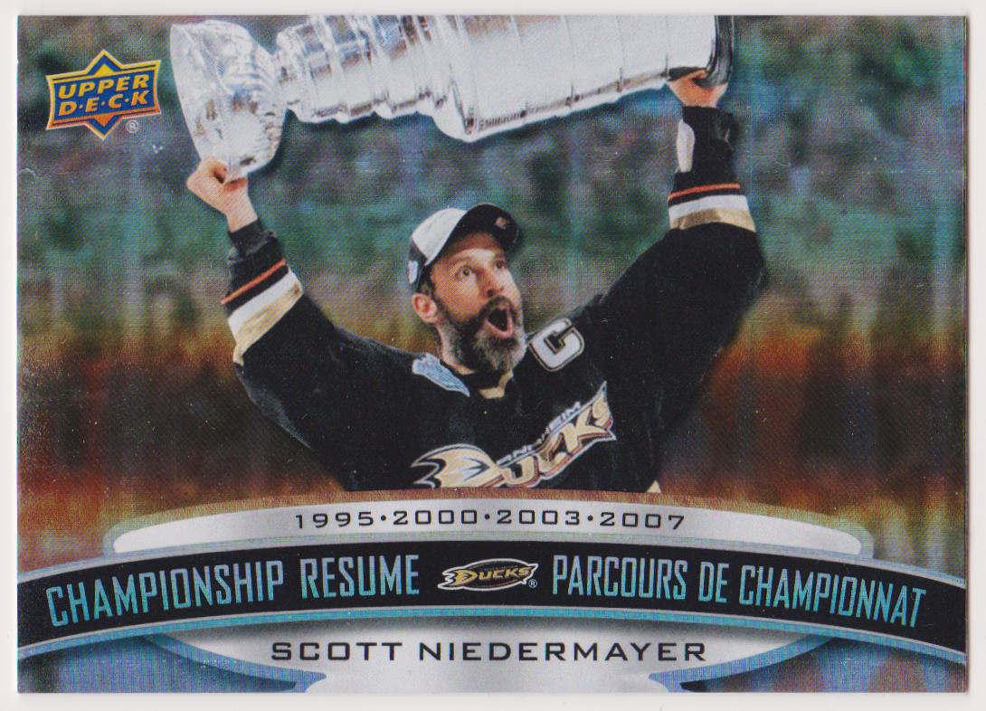 (image for) 2022-23 Tim Hortons Legends Championship Resume #13 Niedermayer