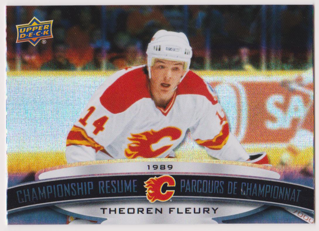 (image for) 2022-23 Tim Hortons Legends Championship Resume #CR11 T. Fleury