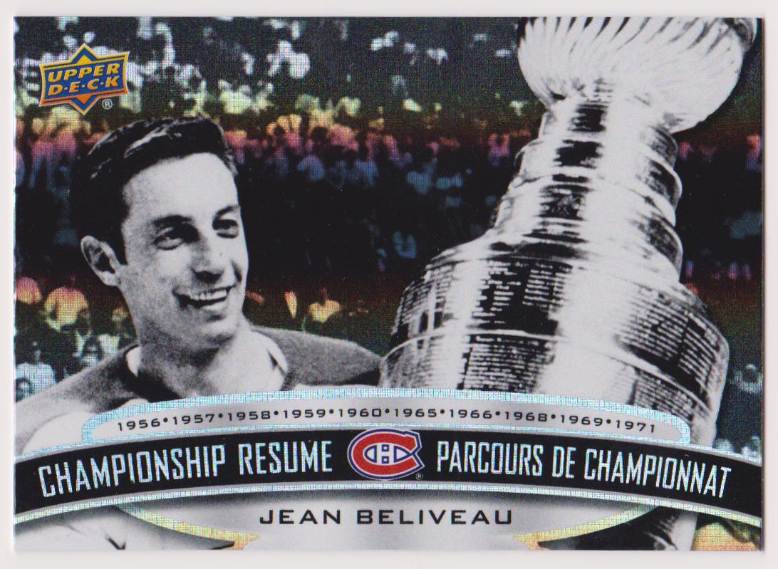 (image for) 2022-23 Tim Hortons Legends Championship Resume #CR5 J. Beliveau