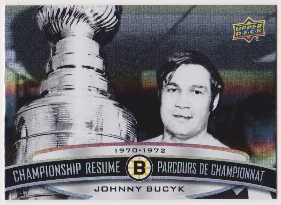 (image for) 2022-23 Tim Hortons Legends Championship Resume #CR4 J. Bucyk