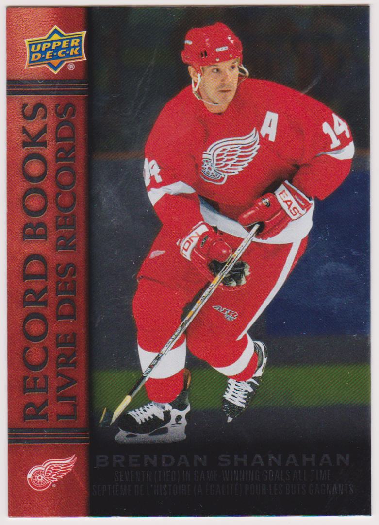 2022-23 Tim Hortons Legends Record Books #RB12 Brendan Shanahan (image for) 2022-23 Tim Hortons Legends Record Books #RB12 Brendan Shanahan