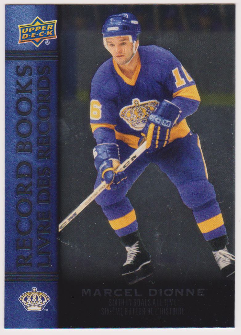 2022-23 Tim Hortons Legends Record Books #RB11 Marcel Dionne (image for) 2022-23 Tim Hortons Legends Record Books #RB11 Marcel Dionne