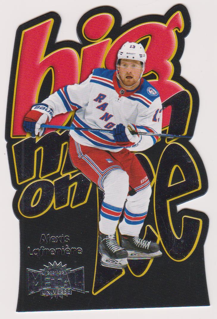(image for) 2021-22 Metal Universe Big Man on Ice #BM3 Alexis Lafreniere