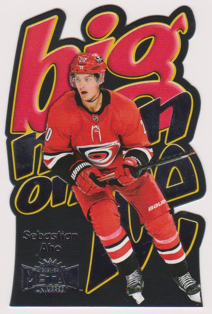 (image for) 2021-22 Metal Universe Big Man on Ice #BM13 Sebastian Aho