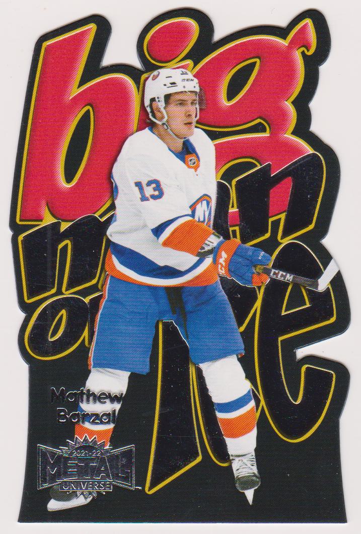 (image for) 2021-22 Metal Universe Big Man on Ice #BM17 Mathew Barzal