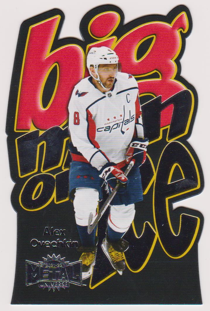 (image for) 2021-22 Metal Universe Big Man on Ice #BM25 Alexander Ovechkin
