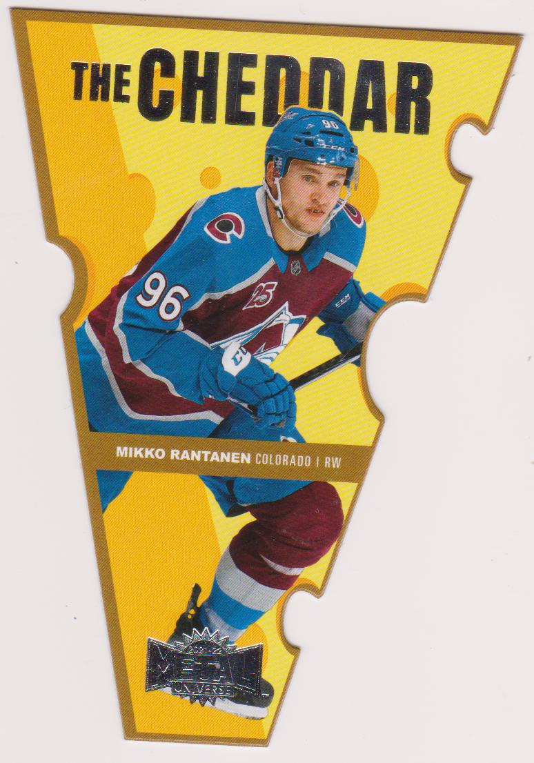 2021-22 Metal Universe The Cheddar #TC2 Mikko Rantanen (image for) 2021-22 Metal Universe The Cheddar #TC2 Mikko Rantanen