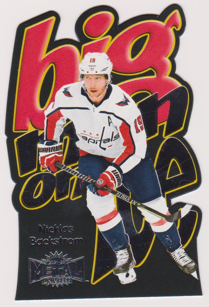 (image for) 2021-22 Metal Universe Big Man on Ice #BM37 Nicklas Backstrom