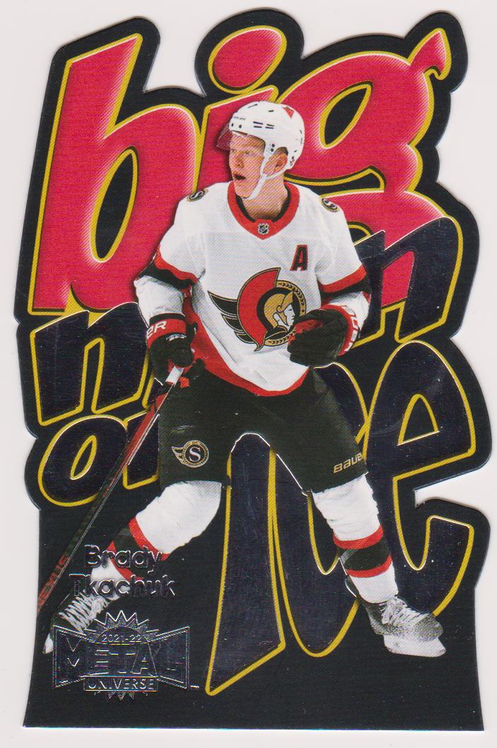 (image for) 2021-22 Metal Universe Big Man on Ice #BM39 Brady Tkachuk