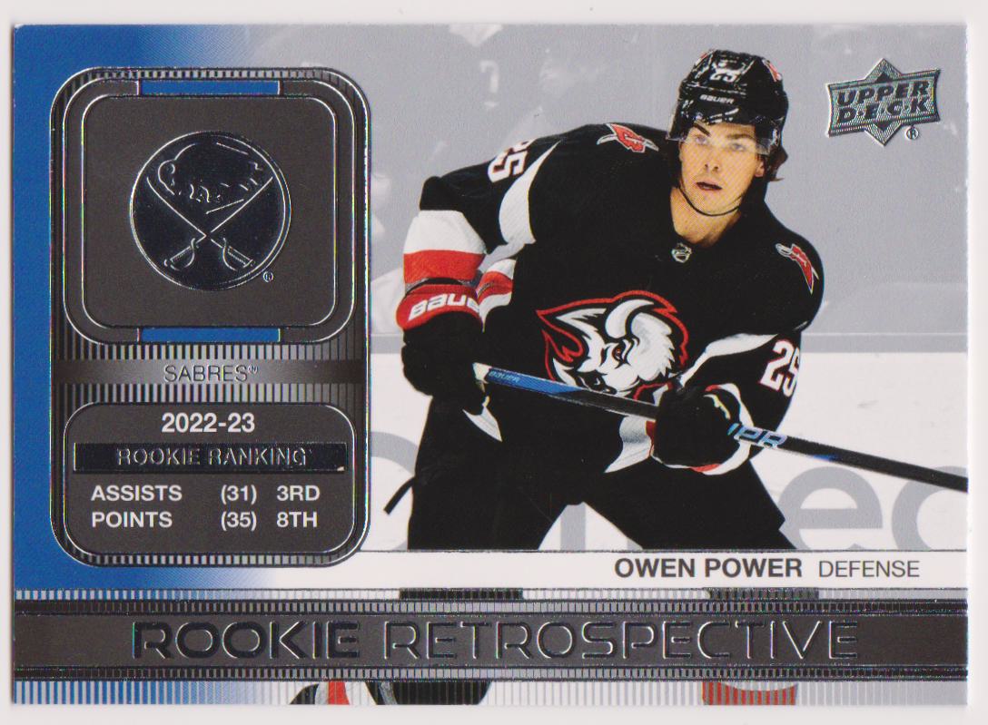 (image for) 2023-24 Upper Deck Rookie Retrospective #RR5 Owen Power