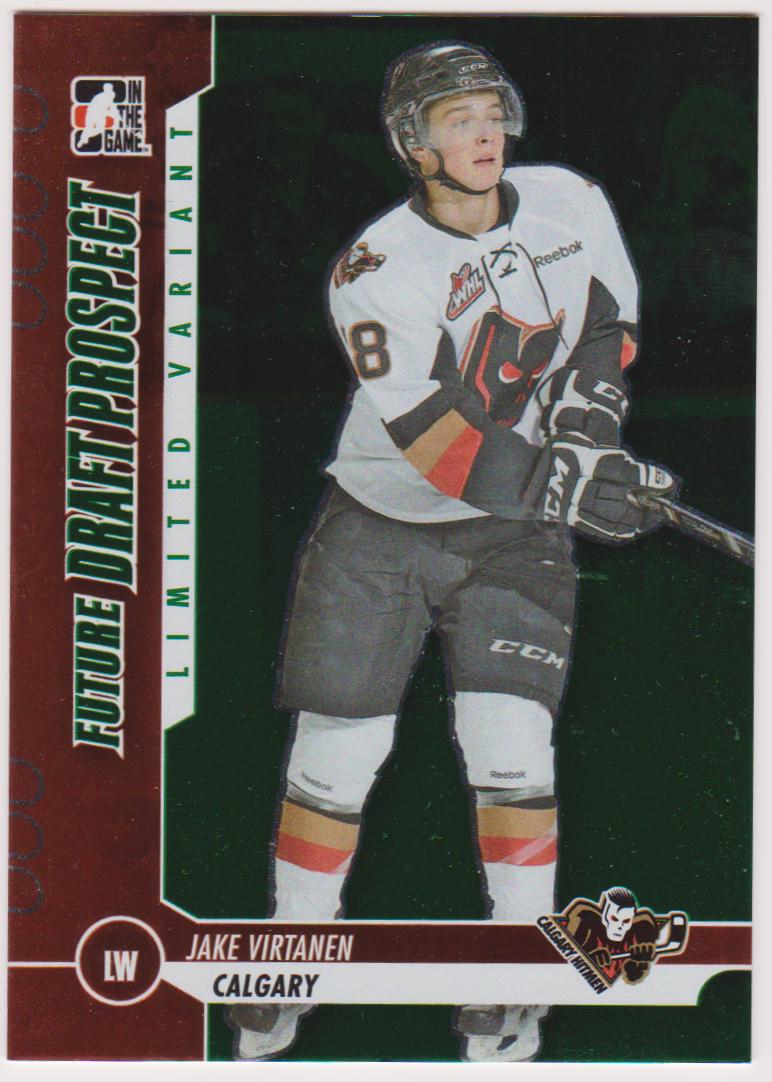 2012-13 ITG Draft Prospects Emerald #71 Jake Virtanen FDP (image for) 2012-13 ITG Draft Prospects Emerald #71 Jake Virtanen FDP