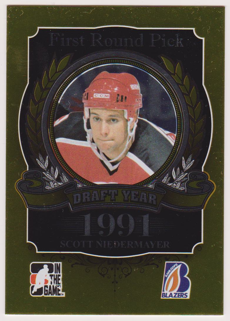 (image for) 2012-13 ITG Draft Prospects Gold #139 Scott Niedermayer /10