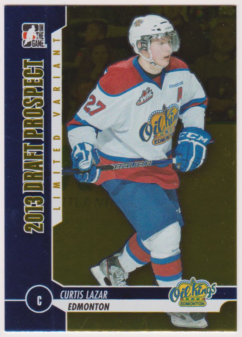 (image for) 2012-13 ITG Draft Prospects Gold #9 Curtis Lazar #/10