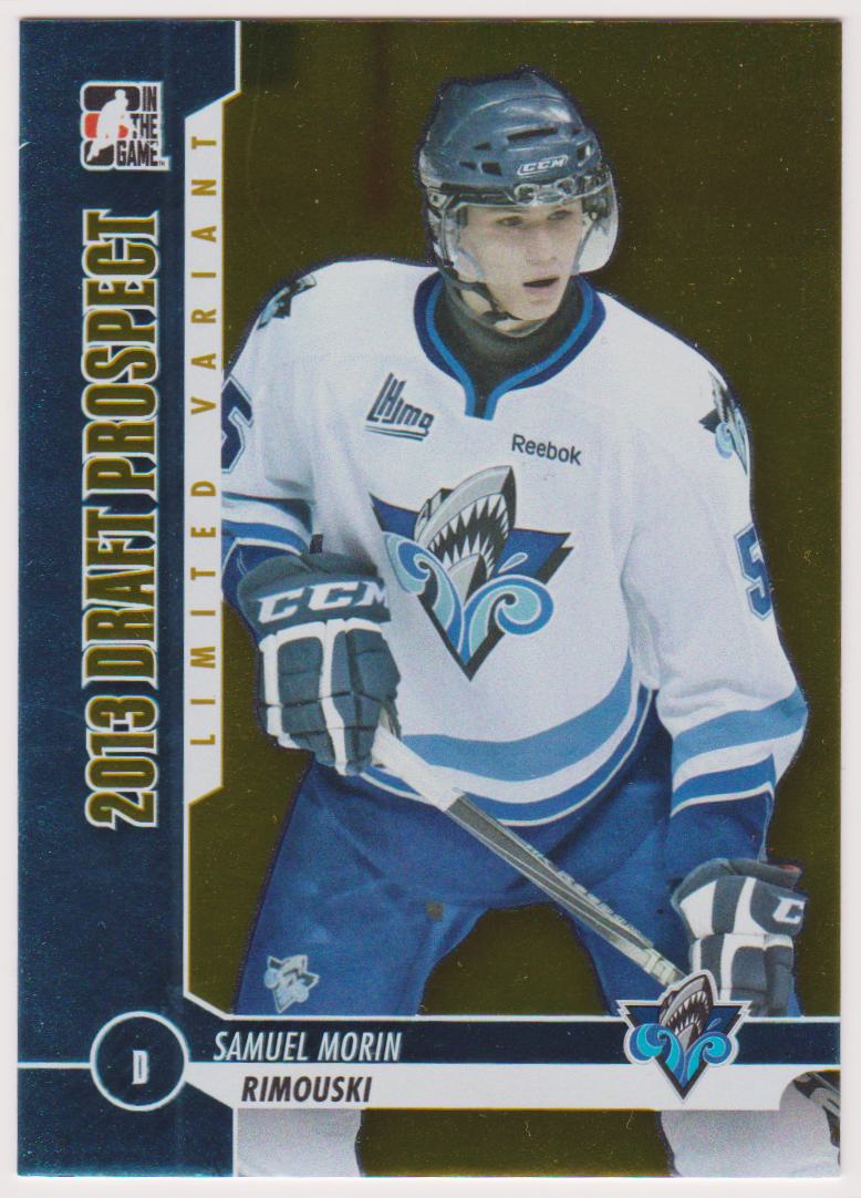 (image for) 2012-13 ITG Draft Prospects Gold #38 Samuel Morin /10
