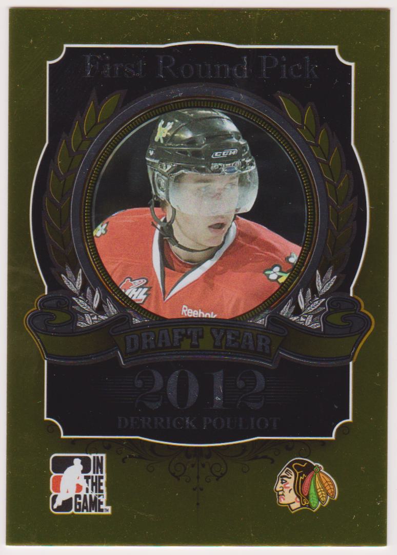 (image for) 2012-13 ITG Draft Prospects Gold #155 Derrick Pouliot FRP #/10