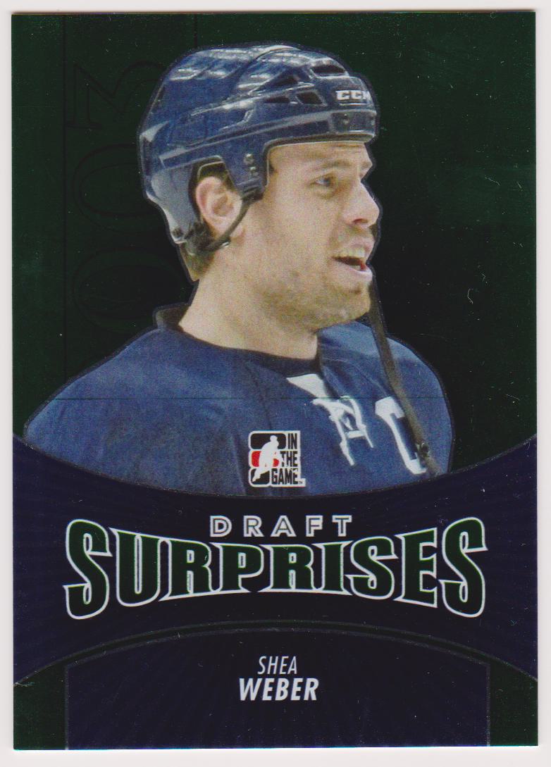 2012-13 ITG Draft Prospects Emerald #173 Shea Weber DS (image for) 2012-13 ITG Draft Prospects Emerald #173 Shea Weber DS
