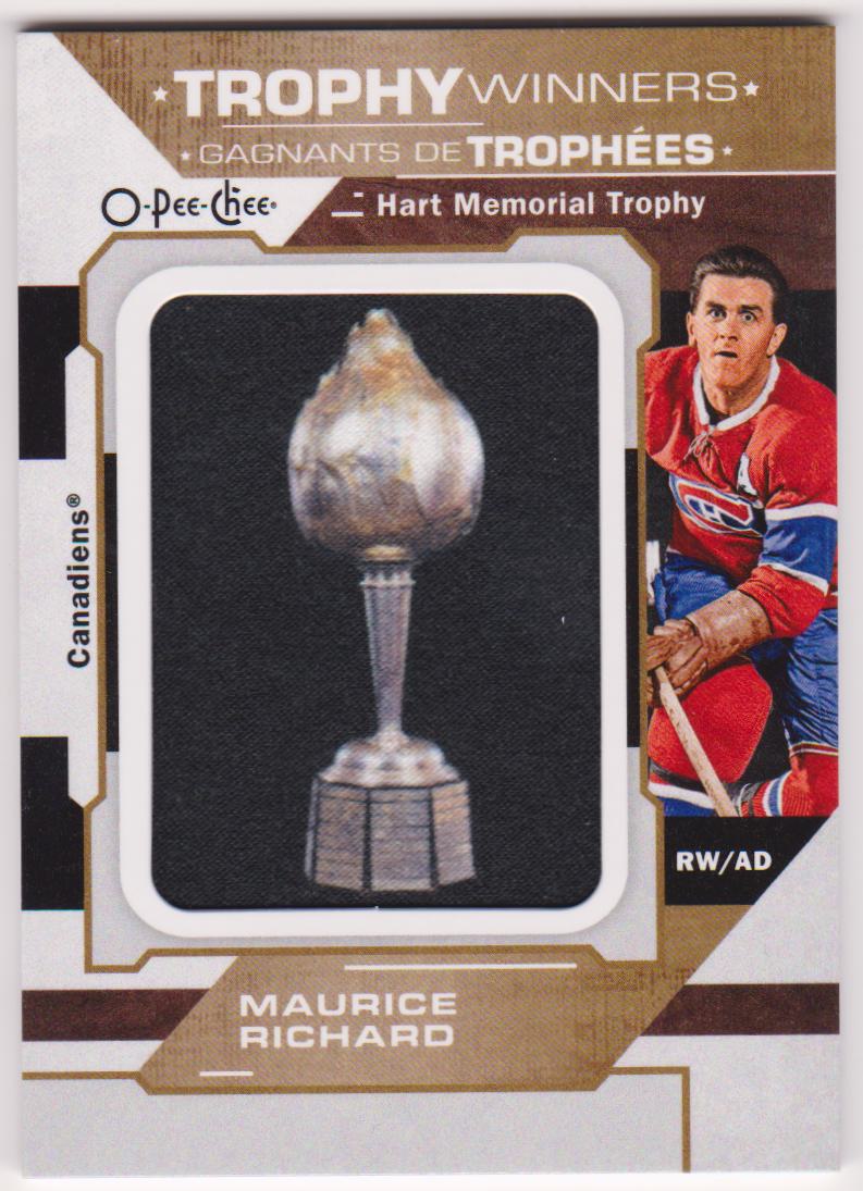 2023-24 O-Pee-Chee Patches #P39 Maurice Richard (image for) 2023-24 O-Pee-Chee Patches #P39 Maurice Richard