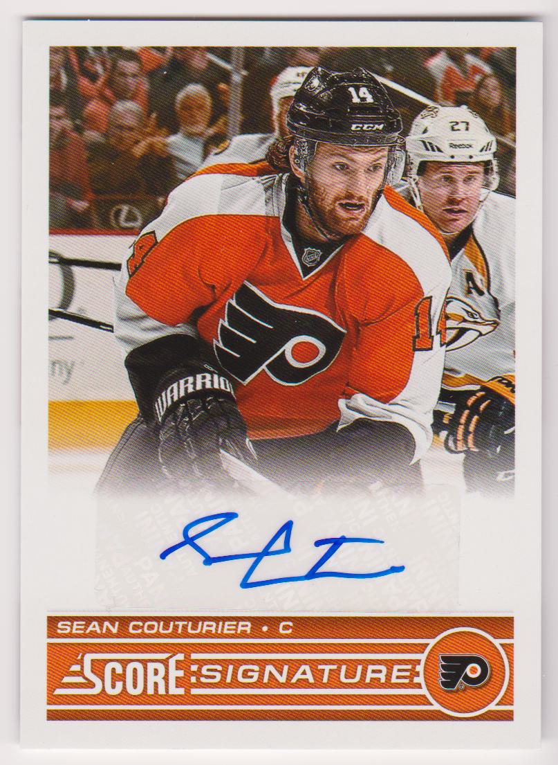 2013-14 Score Signatures #SSSC Sean Couturier AUTO (image for) 2013-14 Score Signatures #SSSC Sean Couturier AUTO