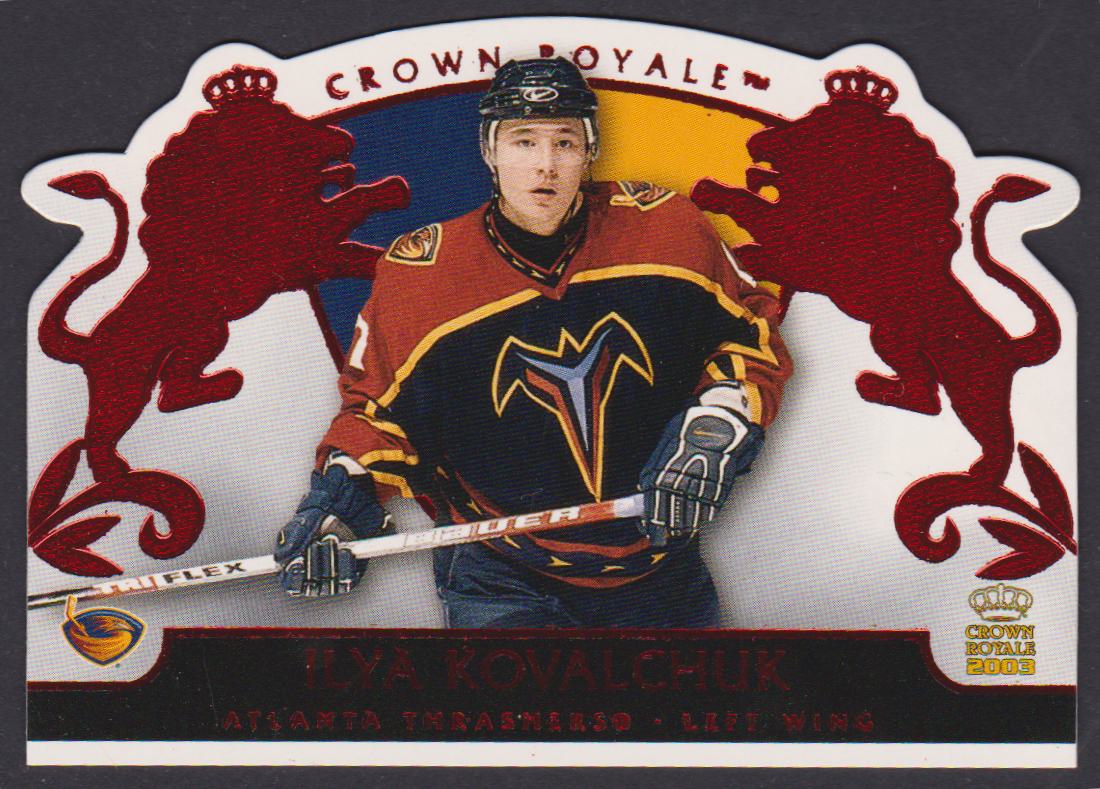 (image for) 2002-03 Crown Royale Red #5 Ilya Kovalchuk