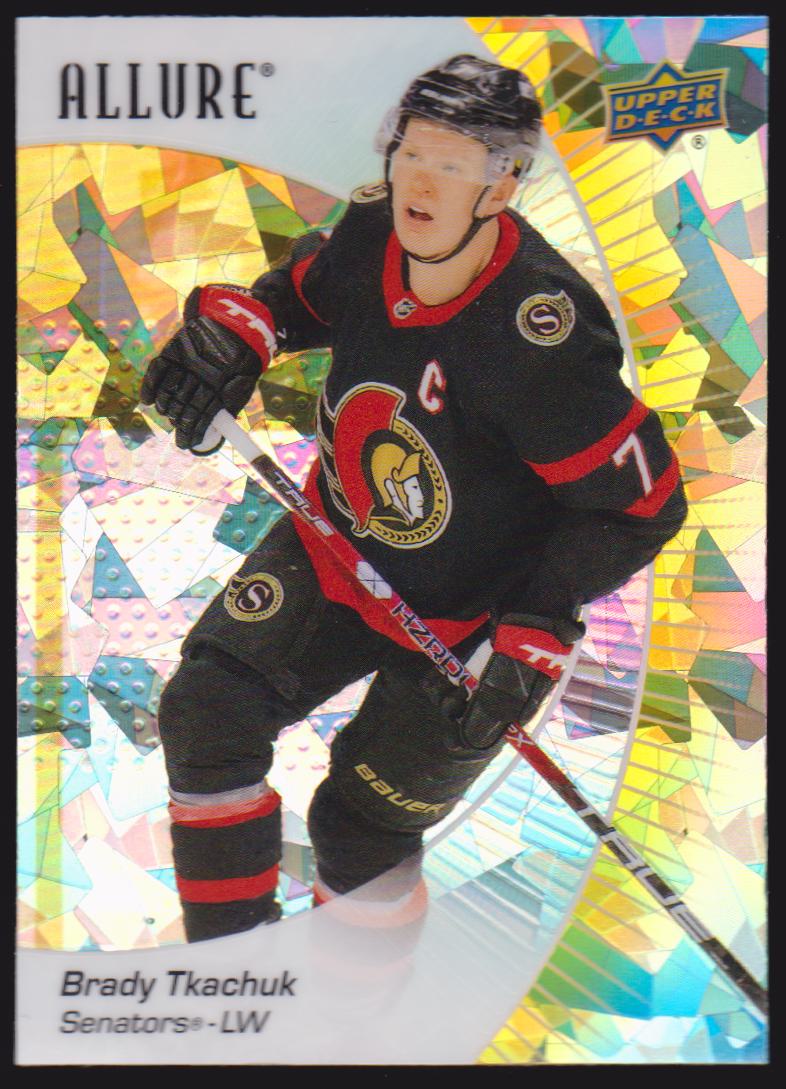 (image for) 2023-24 Upper Deck Allure Yellow Taxi #46 Brady Tkachuk