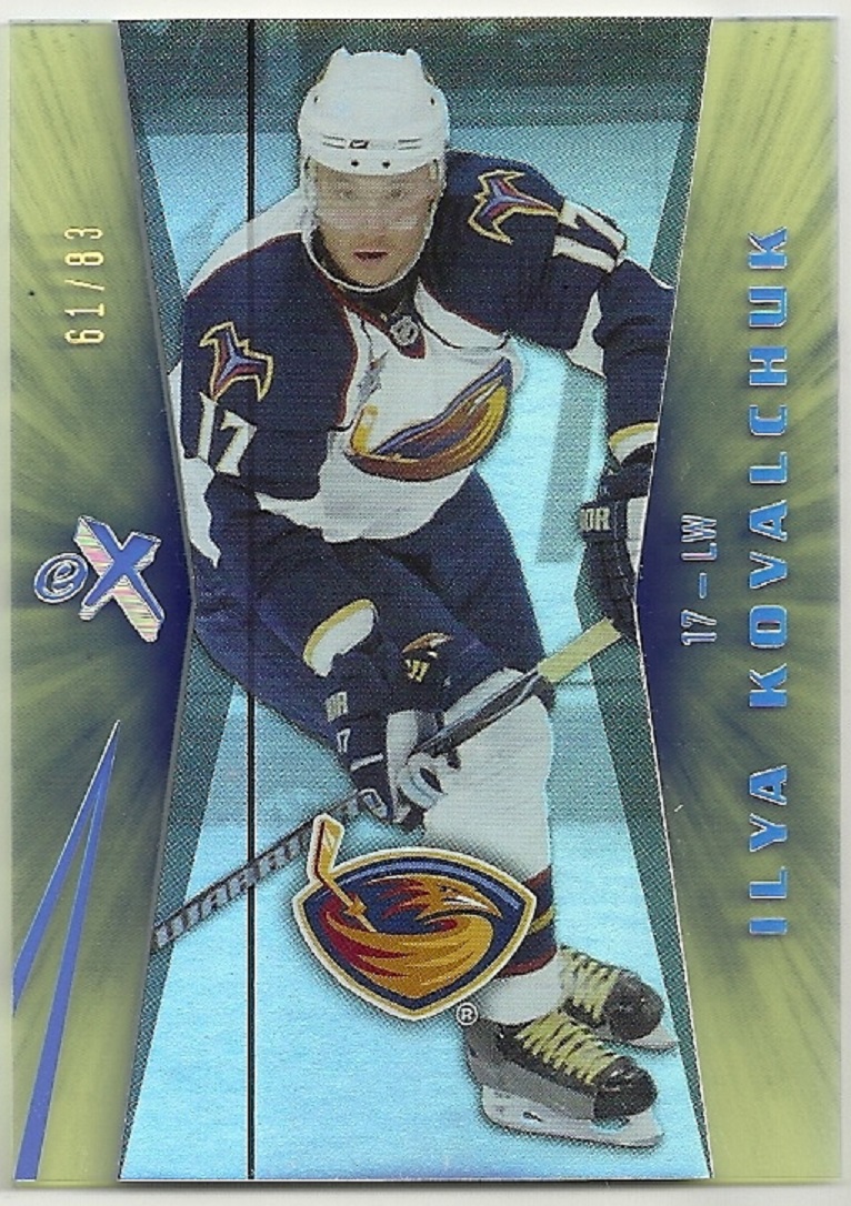 (image for) 2008-09 Ultra EX Essential Credentials Green #40 Ilya Kovalchuk