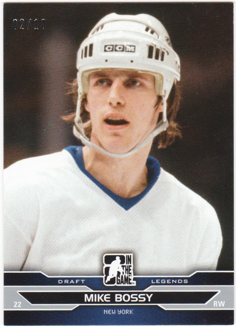 2014-15 ITG Draft Prospects Silver #85 Mike Bossy 2/10 (image for) 2014-15 ITG Draft Prospects Silver #85 Mike Bossy 2/10
