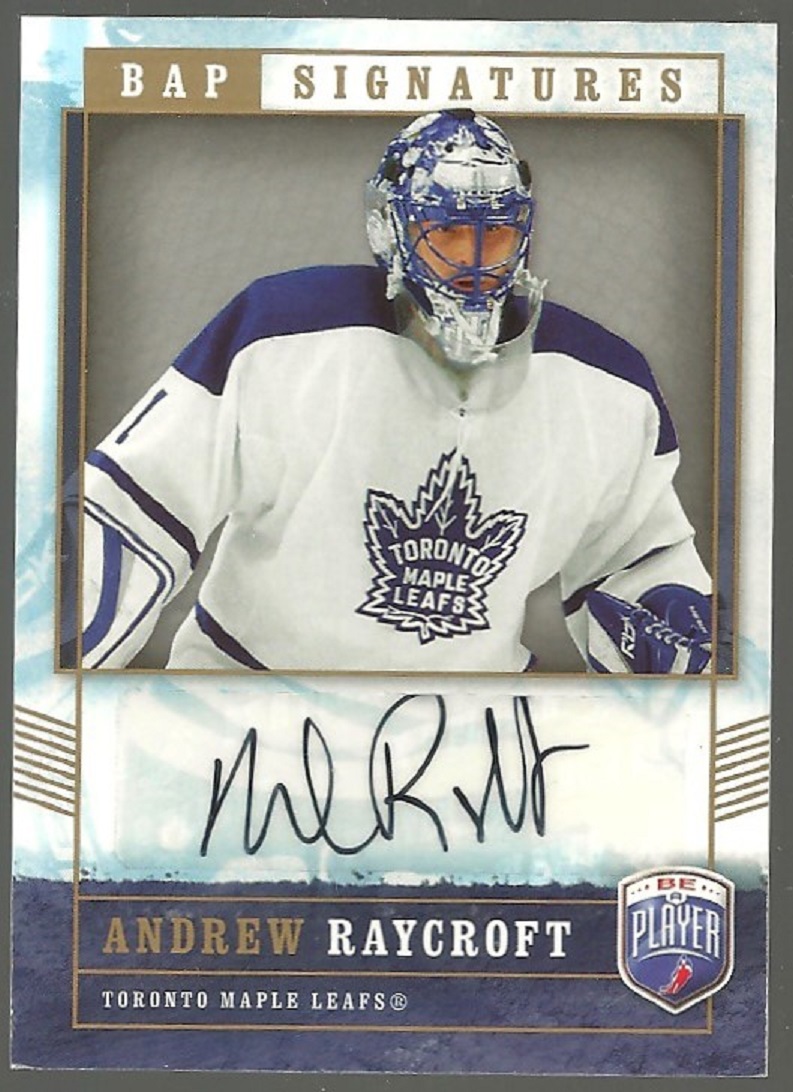 (image for) 2006-07 Be A Player Signatures #AR Andrew Raycroft