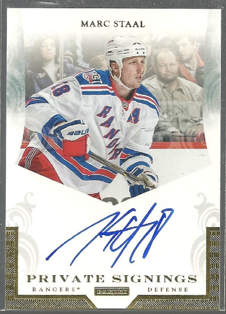 (image for) 2011-12 Panini Private Signings #MS Marc Staal
