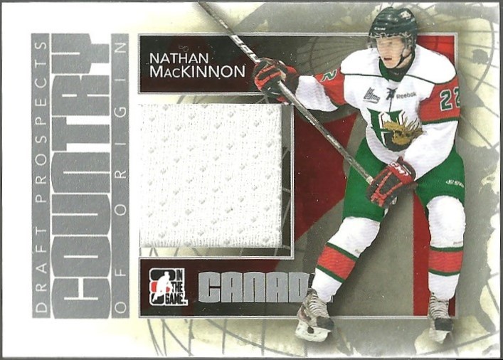 2012-13 ITG Draft Prospects Country of Origin #COO02 N MacKinnon (image for) 2012-13 ITG Draft Prospects Country of Origin #COO02 N MacKinnon
