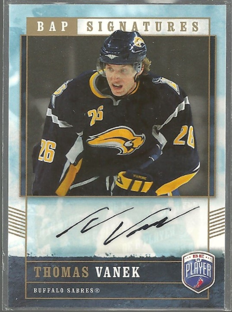 (image for) 2006-07 Be A Player Signatures #TV Thomas Vanek