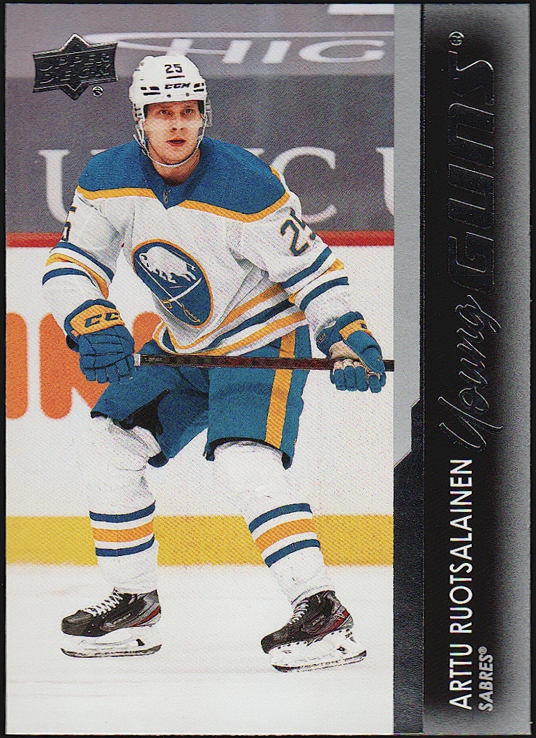 (image for) 2021-22 Upper Deck #221 Arttu Ruotsalainen Young Guns YG RC