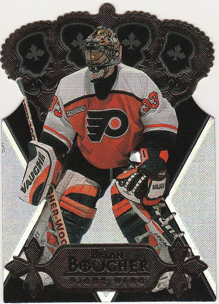 2000-01 Pacific Gold Crown Die Cuts #22 Brian Boucher (image for) 2000-01 Pacific Gold Crown Die Cuts #22 Brian Boucher