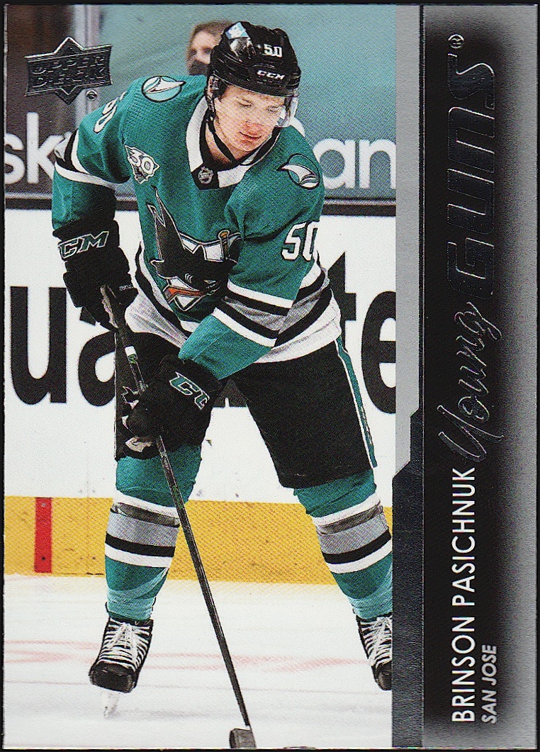 (image for) 2021-22 Upper Deck #220 Brinson Pasichnuk Young Guns YG RC