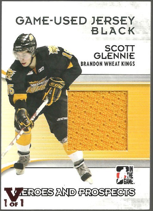 2009-10 ITG Heroes and Prospects Jerseys #M07 Scott Glennie (image for) 2009-10 ITG Heroes and Prospects Jerseys #M07 Scott Glennie