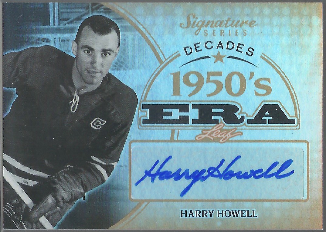 2015-16 Leaf Signature Series Decades Auto #SDHH1 Harry Howell (image for) 2015-16 Leaf Signature Series Decades Auto #SDHH1 Harry Howell