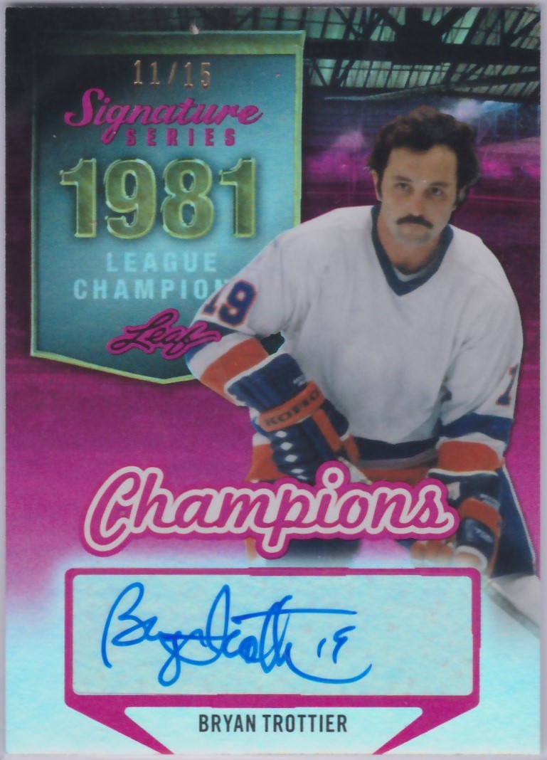 (image for) 2015-16 Leaf Signature Series Champions Red #SCHBT1 B. Trottier