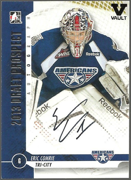 2012-13 ITG Draft Prospects Autographs #AEC Eric Comrie (image for) 2012-13 ITG Draft Prospects Autographs #AEC Eric Comrie