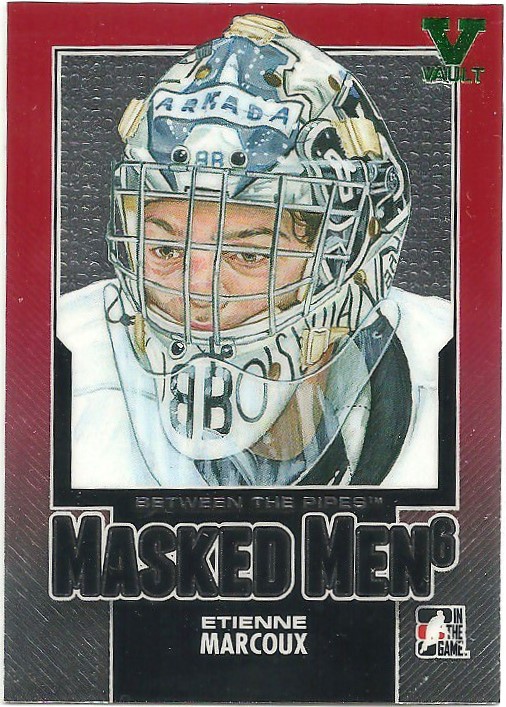 (image for) 2013-14 Between the Pipes Masked Men 6 Red #MM20 Etienne Marcoux